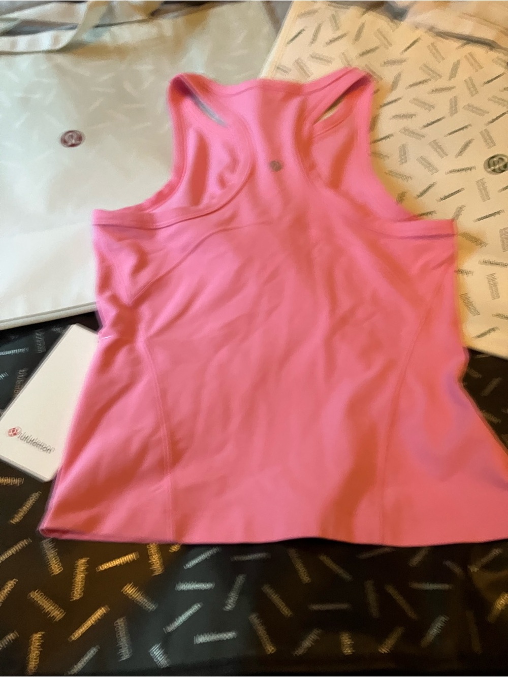 NWT Lululemon Align Waist-Length Tank, Sz 8, Candy Cloud - Picture 2 of 4